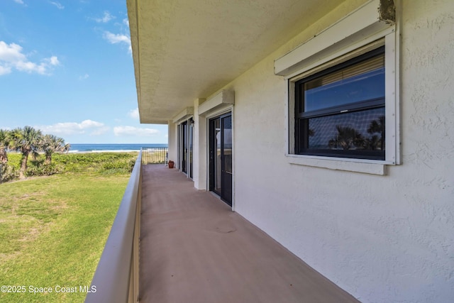 750 N Atlantic Ave Unit 203, Cocoa Beach, FL 32931 - balcony featuring view of water and beach
