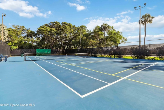 750 N Atlantic Ave Unit 203, Cocoa Beach, FL 32931 - view of tennis court
