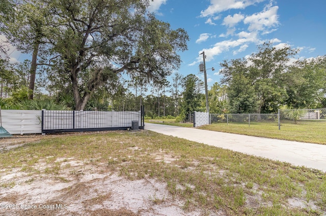 690 Grant Rd, Palm Bay, FL 32909 - view of yard with a gate