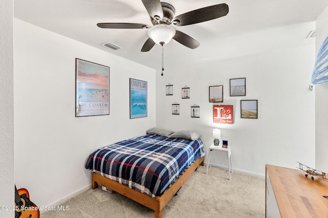 3498 Cutty Sark Way, Indialantic, FL 32903 - bedroom featuring carpet and ceiling fan