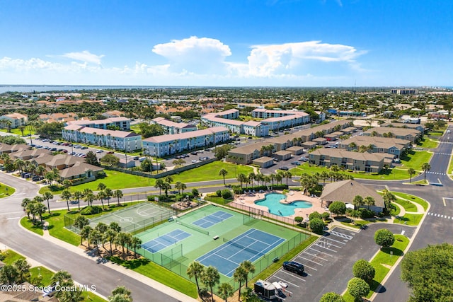 3498 Cutty Sark Way, Indialantic, FL 32903 - aerial view of a pool