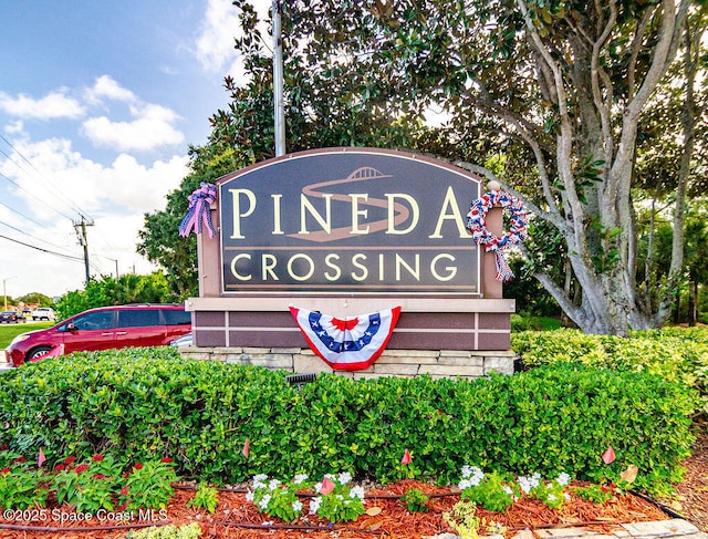 4204 Long Leaf Dr, Melbourne, FL 32940 - view of community sign