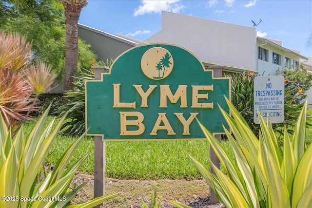 443 Hawthorne Ct, Indian Harbour Beach, FL 32937 - view of community / neighborhood sign