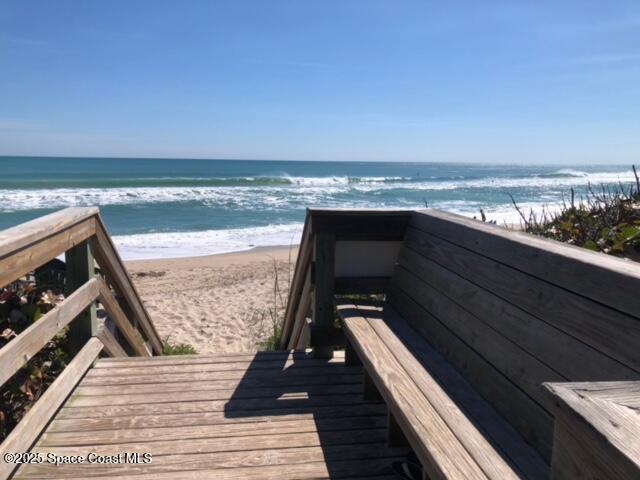 332 Nikomas Way, Melbourne Beach, FL 32951 - view of home's community featuring view of water and beach