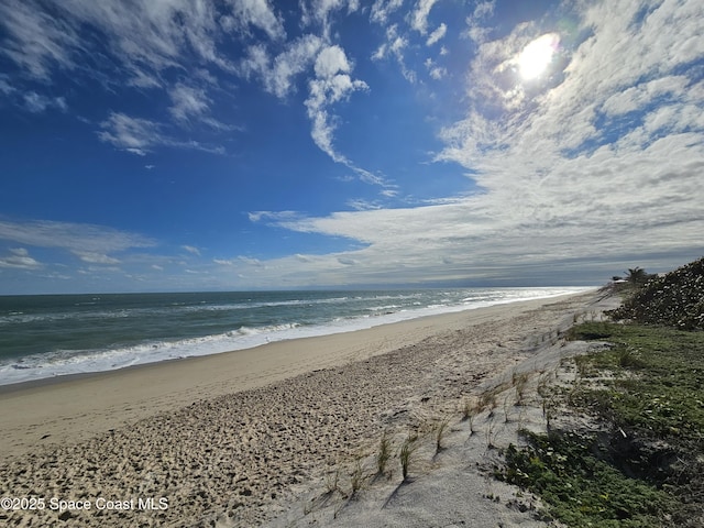 109 Fontaine St, Melbourne Beach, FL 32951 - water view featuring nearby beach