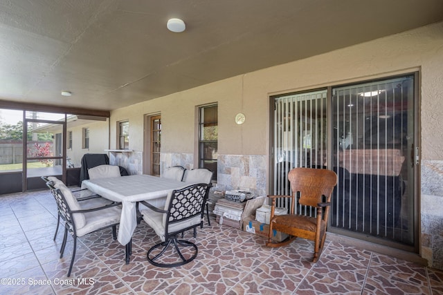 716 Endicott Rd, Melbourne, FL 32940 - view of sunroom / solarium