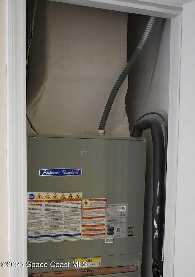 3717 Pinewood Dr NE Unit 12, Palm Bay, FL 32905 - detailed view of heating unit
