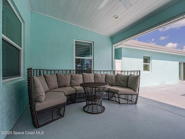 406 9th Ct, Vero Beach, FL 32962 - view of patio with outdoor lounge area