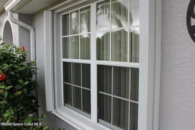 3455 Soft Breeze Cir, Melbourne, FL 32904 - exterior view of stucco siding