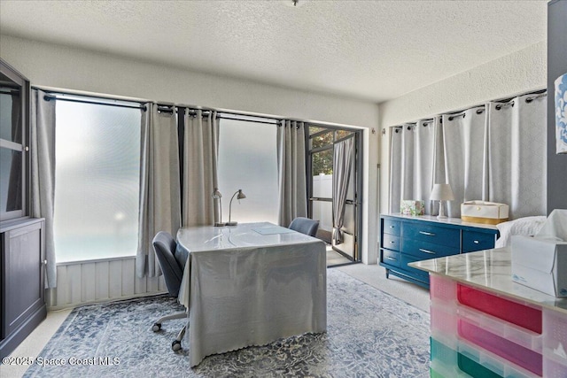 1787 Attilburgh Blvd, West Melbourne, FL 32904 - home office featuring a textured ceiling