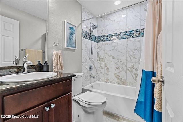 1787 Attilburgh Blvd, West Melbourne, FL 32904 - full bathroom featuring shower / bath combo and vanity