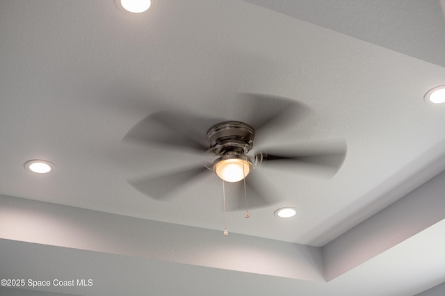 2181 Wagonwheel Ave SE, Palm Bay, FL 32909 - detailed view of recessed lighting and ceiling fan