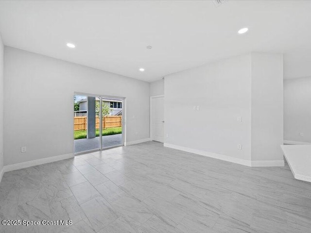 3358 Nancy St, West Melbourne, FL 32904 - empty room with recessed lighting
