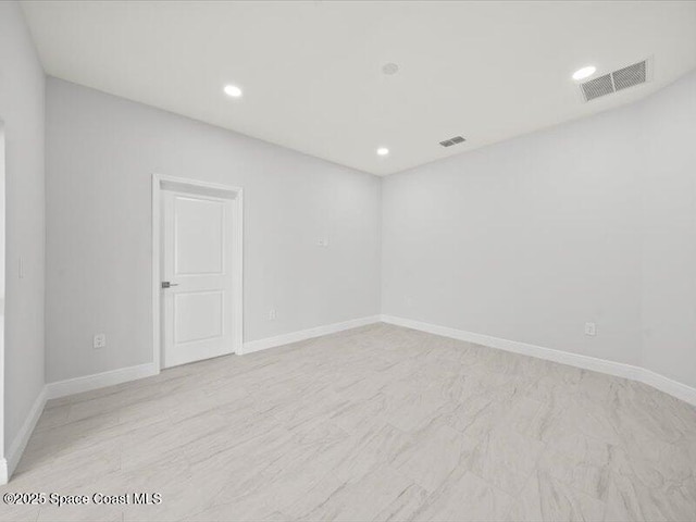 3358 Nancy St, West Melbourne, FL 32904 - empty room with recessed lighting and baseboards