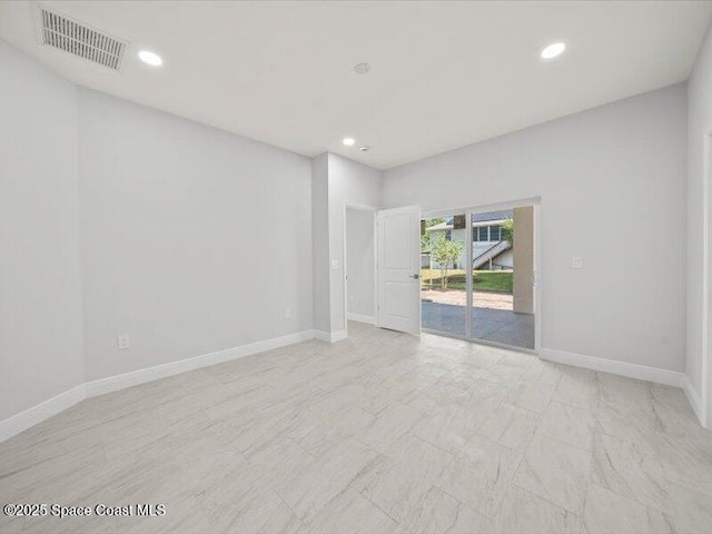 3358 Nancy St, West Melbourne, FL 32904 - unfurnished room with recessed lighting