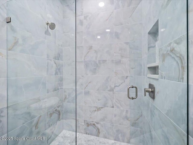 3358 Nancy St, West Melbourne, FL 32904 - full bathroom with tiled shower