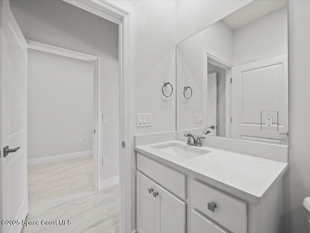 3358 Nancy St, West Melbourne, FL 32904 - bathroom with vanity and toilet