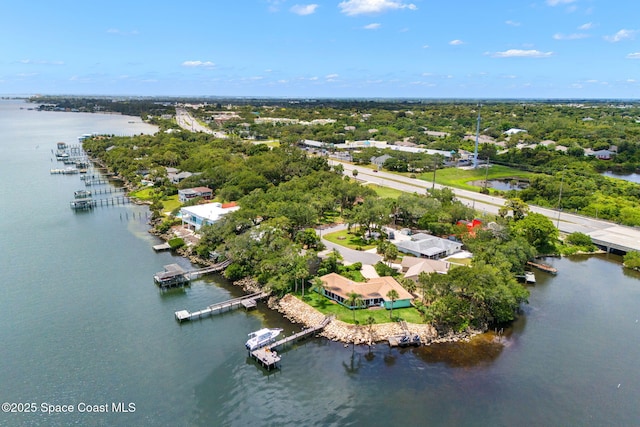 1379 Rose Ct, Melbourne, FL 32935 - bird's eye view of a nearby body of water