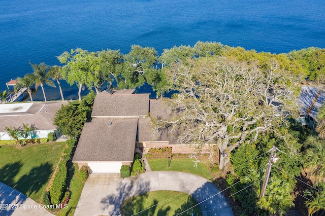 1379 Rose Ct, Melbourne, FL 32935 - aerial view of property and surrounding area with a nearby body of water