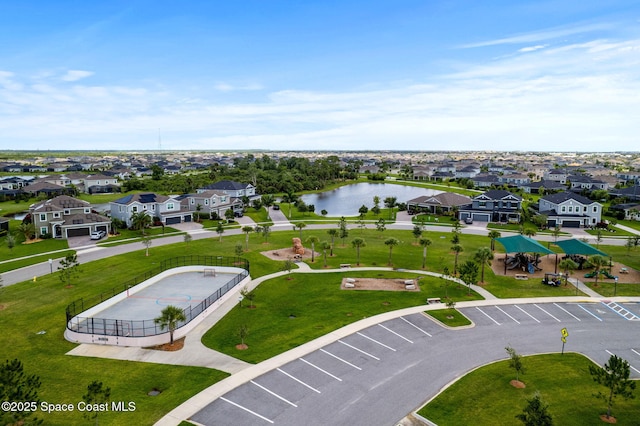 2920 Casterton Dr, Melbourne, FL 32940 - aerial view of residential area featuring a large body of water
