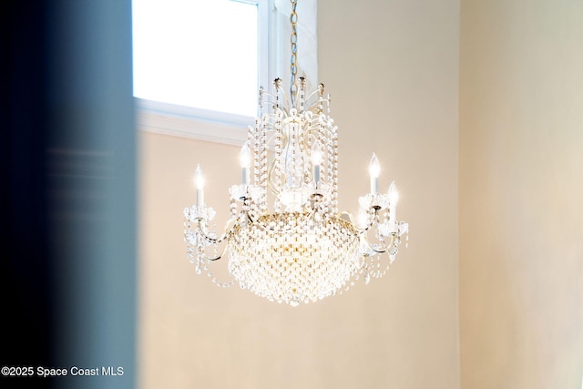 1407 Rockledge Dr, Rockledge, FL 32955 - detailed view of a chandelier