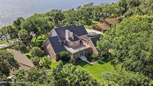 1407 Rockledge Dr, Rockledge, FL 32955 - view of subject property with a nearby body of water