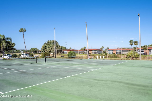 61 Woodland Dr Unit 201, Vero Beach, FL 32962 - view of tennis court