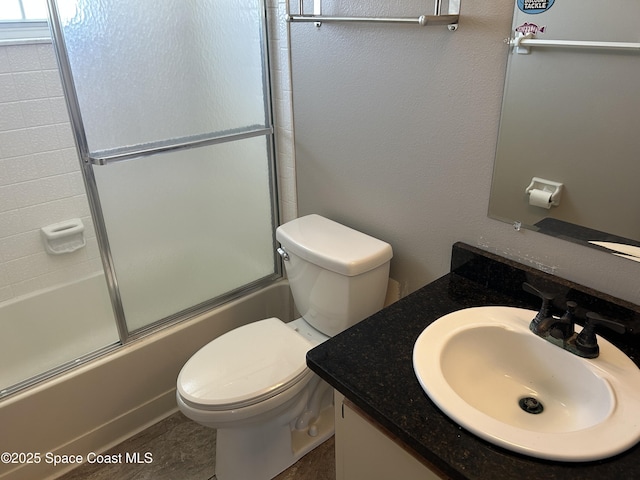 951 Sonesta Ave NE Unit 204, Palm Bay, FL 32905 - full bathroom featuring shower / bath combination with glass door and vanity