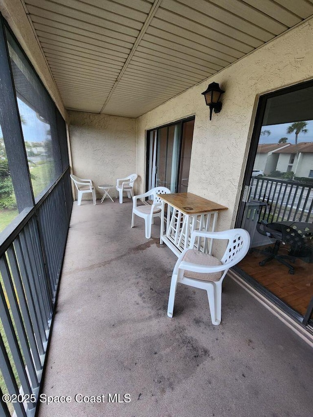 5807 N Atlantic Ave Unit 322, Cape Canaveral, FL 32920 - view of balcony