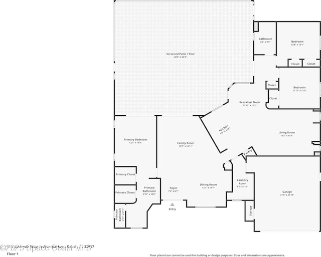 174 Martesia Way, Indian Harbour Beach, FL 32937 - view of property floor plan