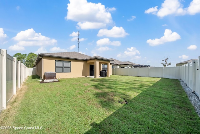 5071 Talbot Blvd, Cocoa, FL 32926 - back of house featuring stucco siding and a fenced backyard