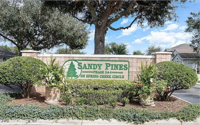 2221 Spring Creek Cir, Palm Bay, FL 32905 - view of community sign