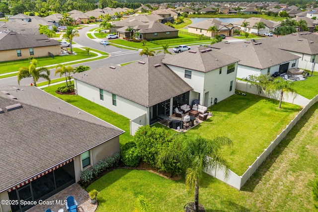 3550 Salt Marsh Cir, West Melbourne, FL 32904 - aerial view of residential area featuring a large body of water