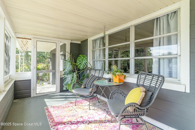 406 Mcleod Dr, Cocoa, FL 32922 - view of sunroom / solarium