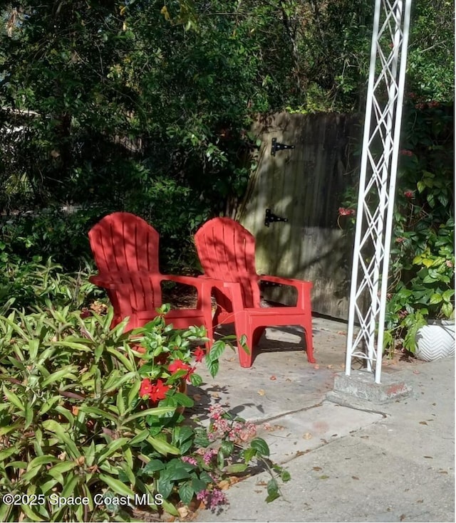 406 Mcleod Dr, Cocoa, FL 32922 - view of patio / terrace