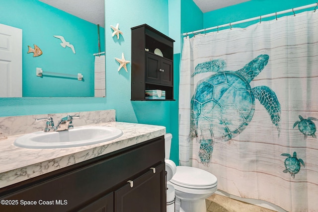 6586 Split Rail Ln, Cocoa, FL 32927 - full bath with vanity and a shower with curtain