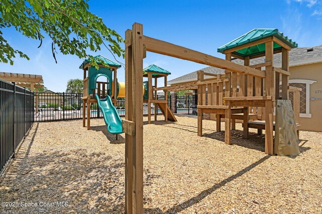 6586 Split Rail Ln, Cocoa, FL 32927 - view of community playground