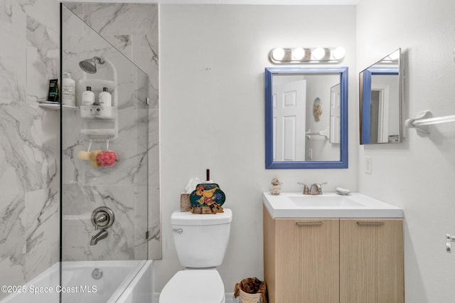 5505 95th St, Sebastian, FL 32958 - full bathroom featuring vanity and bathtub / shower combination