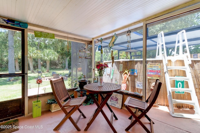 5505 95th St, Sebastian, FL 32958 - sunroom / solarium with healthy amount of natural light