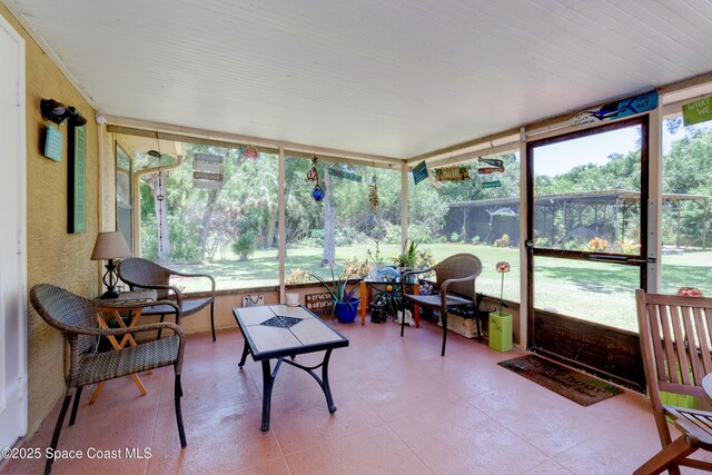5505 95th St, Sebastian, FL 32958 - view of sunroom