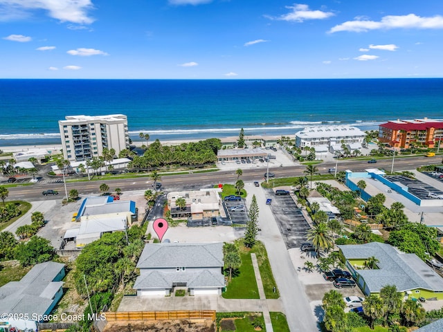 120 Norwood Ave Unit 120, Satellite Beach, FL 32937 - drone / aerial view of waterfront with a beach
