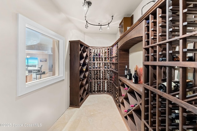 2375 S Atlantic Ave Unit 601, Cocoa Beach, FL 32931 - wine cellar with tile patterned floors