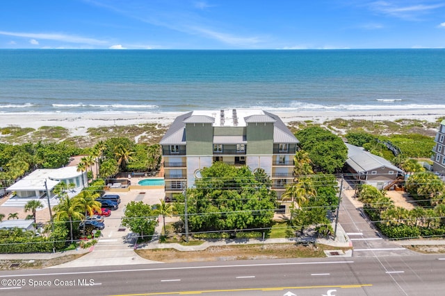 2375 S Atlantic Ave Unit 601, Cocoa Beach, FL 32931 - aerial view of waterfront with a beach