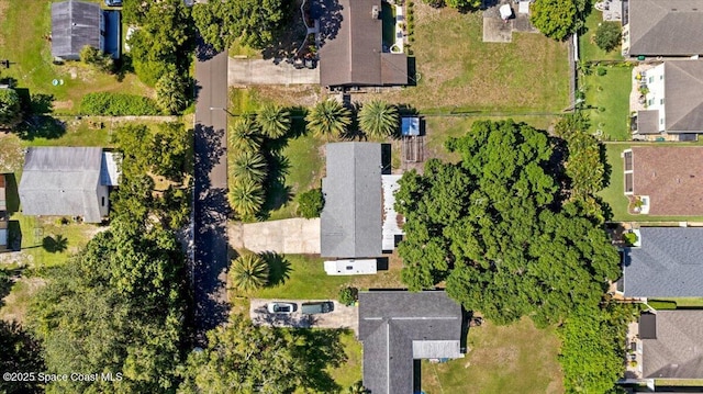 13 Lee St, Cocoa, FL 32926 - aerial view of property's location with nearby suburban area