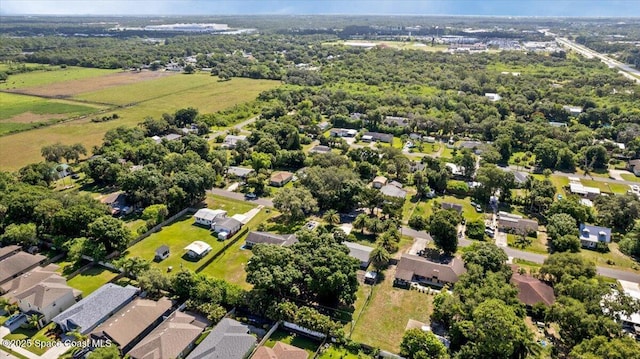 13 Lee St, Cocoa, FL 32926 - aerial view of property and surrounding area featuring nearby suburban area