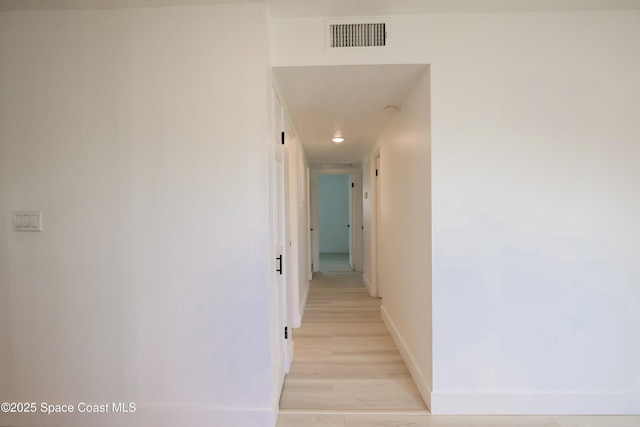 1810 Dixon Blvd, Cocoa, FL 32922 - corridor featuring baseboards and light wood-type flooring