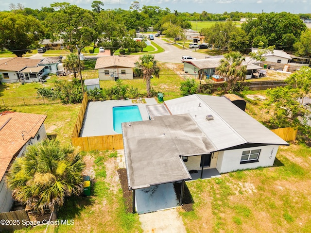 1810 Dixon Blvd, Cocoa, FL 32922 - drone / aerial view of a pool
