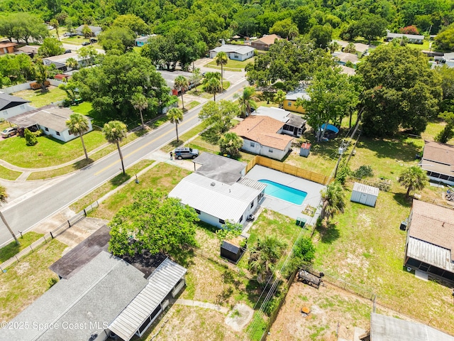 1810 Dixon Blvd, Cocoa, FL 32922 - aerial view of residential area featuring a pool