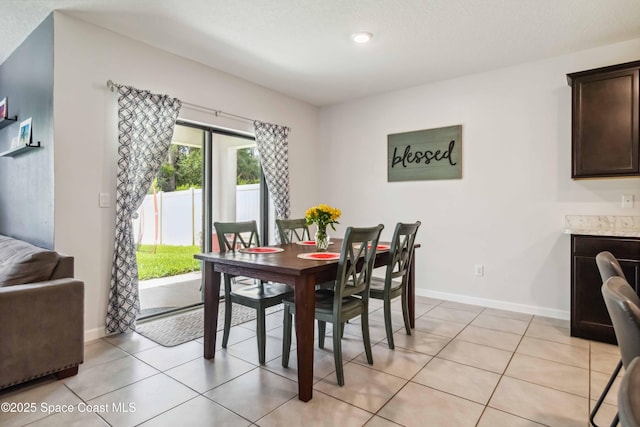 1809 Morely Dr, Cocoa, FL 32926 - dining space featuring light tile patterned flooring