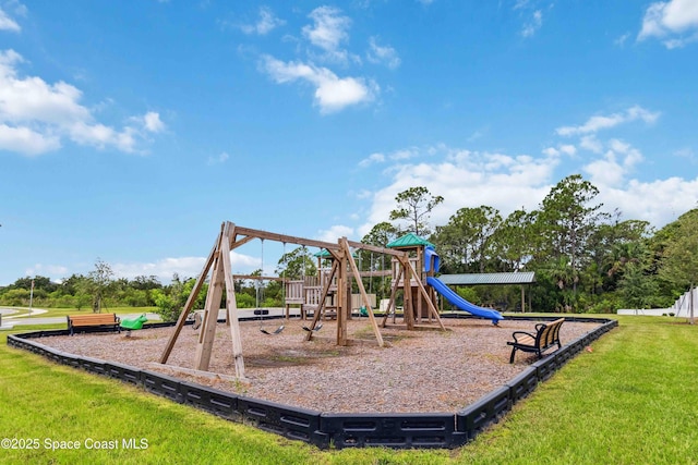 1809 Morely Dr, Cocoa, FL 32926 - community playground with a yard